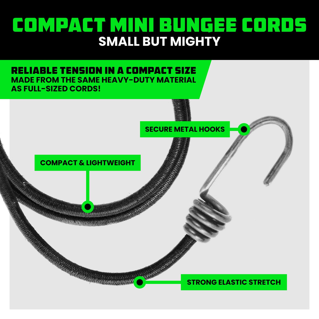 28 Piece Bungee Cord Set