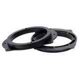 8" Toyota Multi Model Factory Opening to Aftermarket Speakers Adapter Kit (RING-PVC-A69-8), Sold in pairs Audiopipe