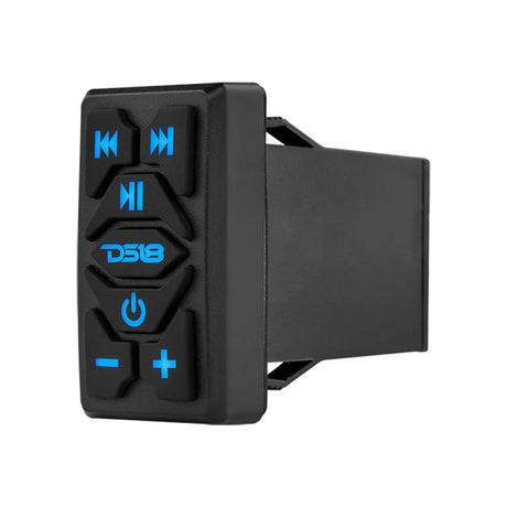 DS18 Marine And Powersports Waterproof Rocker Switch Bluetooth Audio Receiver With Controls
