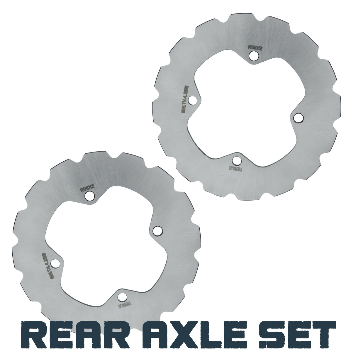 Polaris Ranger XP 1000 / XP Kinetic 2021-2027 Ridge Rider Disc Brake Rotor Kit Traild