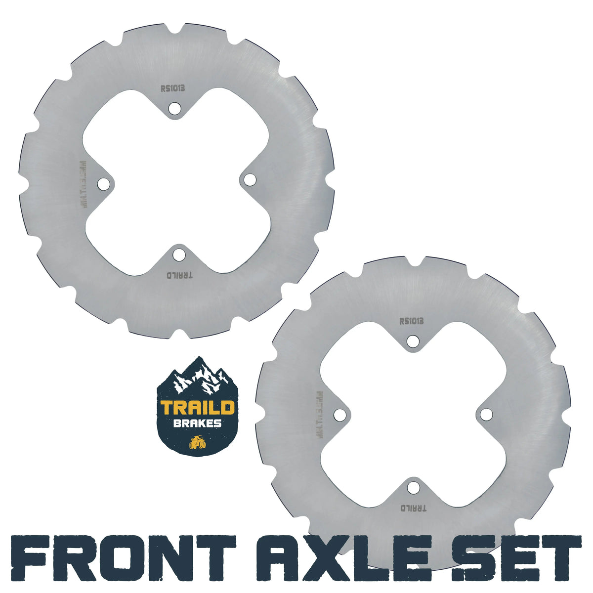 Polaris Sportsman 400/450/500/570/700/800 2007-2026 Ridge Rider Disc Brake Rotor Kit
