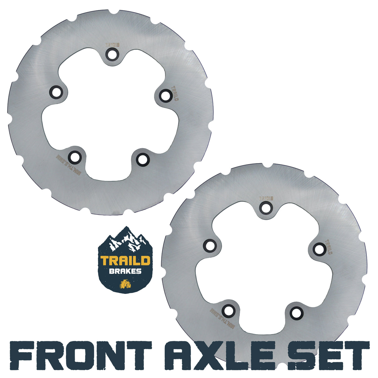 CFMoto U10 PRO/U10XL PRO 2025-2026 Ridge Rider Disc Brake Rotors Traild