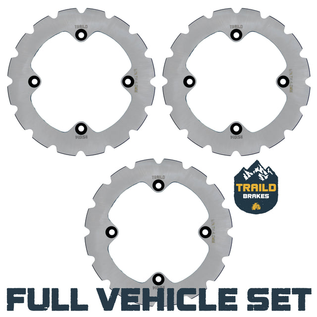 Can-Am Renegade 1000/850/650/570 2020-2026 Ridge Rider Disc Brake Rotor Kit Traild