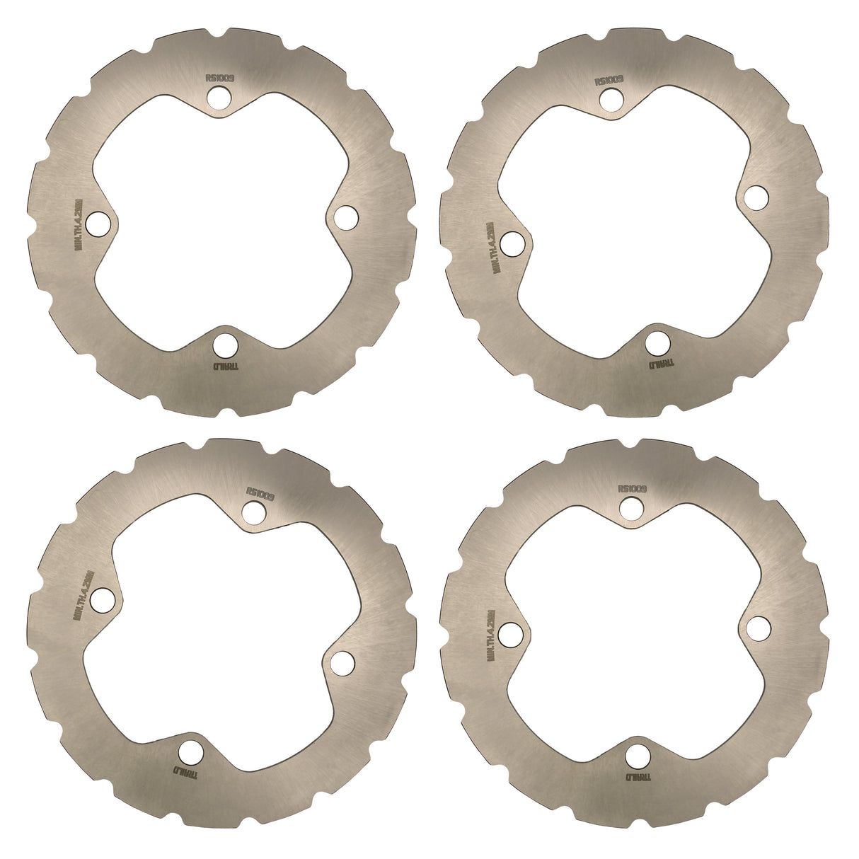 Polaris RZR XP/XP4/XP S 1000 2024-2026 Ridge Rider Rotor and Brake Pad Kit Traild