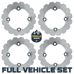Polaris RZR 900/Trail 900/S4 900/4 900/S 900/S 1000/Trail S 1000 2014-2026 Ridge Rider Disc Brake Rotor Kit Traild