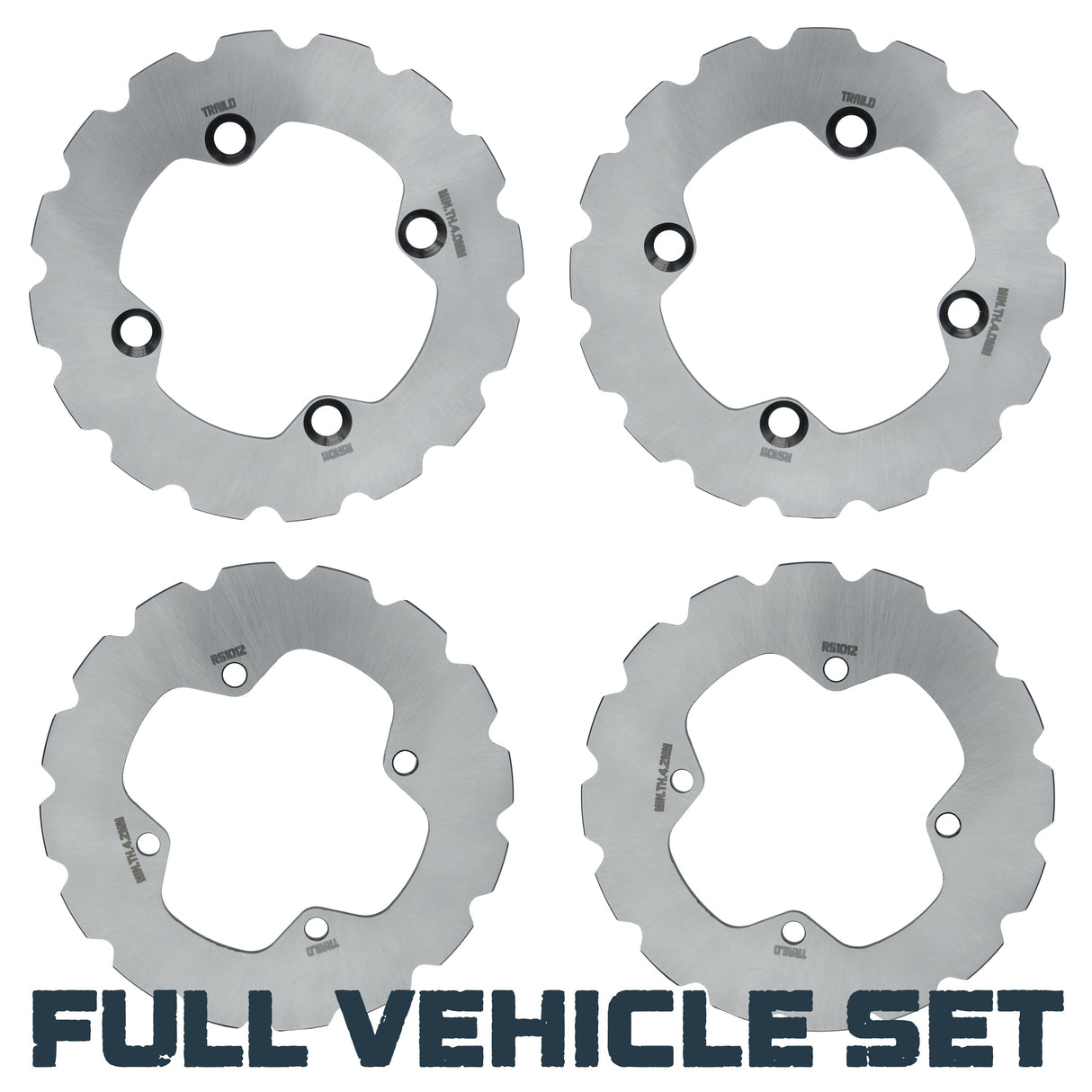 Polaris Ranger 500/700/800/900/1000 2009-2026 Ridge Rider Disc Brake Rotor Kit Traild