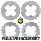 Polaris Sportsman 400/450/500/570/700/800 2007-2026 Ridge Rider Disc Brake Rotor Kit