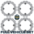 Can-Am Renegade 1000/850/800/570/500 2012-2019 Ridge Rider Disc Brake Rotor Kit Traild