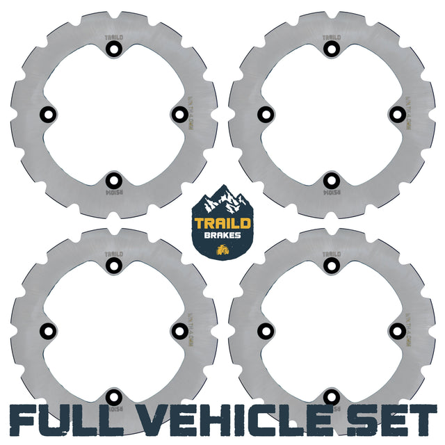 Can-Am Renegade 1000/850/800/570/500 2012-2019 Ridge Rider Disc Brake Rotor Kit Traild