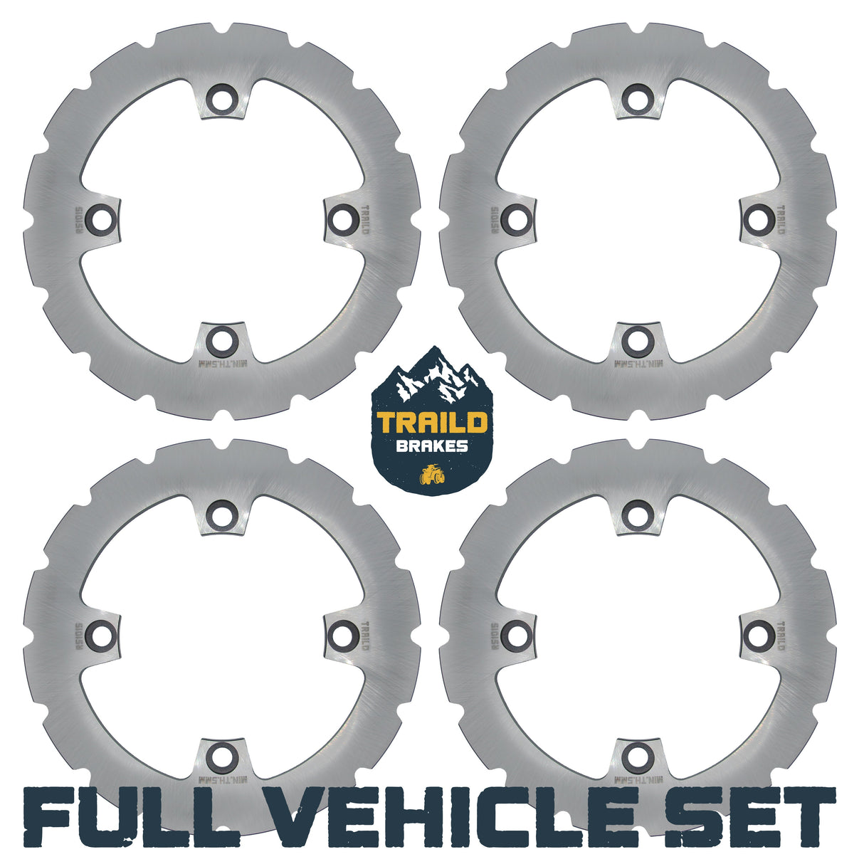 Kawasaki KRX/KRX4 1000 2020-2026 Ridge Rider Disc Brake Rotor Kit Traild