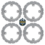 Kawasaki KRX/KRX4 1000 2020-2026 Ridge Rider Disc Brake Rotor Kit Traild