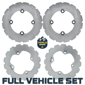 Polaris Ranger XP 1000 / XP Kinetic 2021-2027 Ridge Rider Disc Brake Rotor Kit Traild