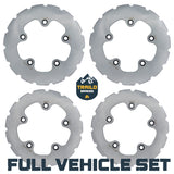 CFMoto U10 PRO/U10XL PRO 2025-2026 Ridge Rider Disc Brake Rotors Traild