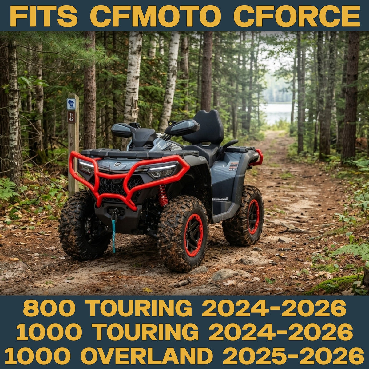 CFMoto CFORCE 800/1000 2024-2026 Ridge Rider Disc Brake Rotors Traild