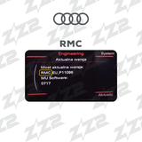 10.25" DIZZPLAY for AUDI Q3 (8U) 2012-2018 equipped with the RMC SYSTEM W/O NAV - UHD ZZ2