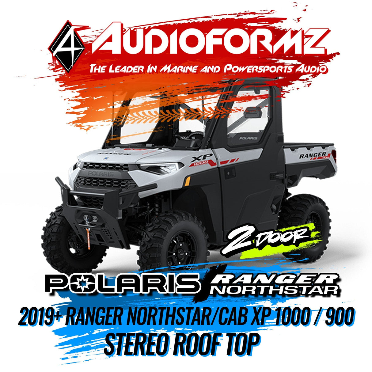2019+ Polaris Ranger Northstar/Cab XP 1000 / 900 Stereo Tops (2-Door) Polaris