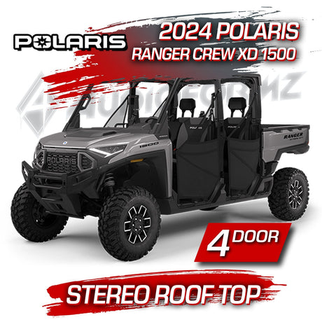 2024 Polaris Ranger Crew XD 1500 Premium Stereo Tops (4-Door)