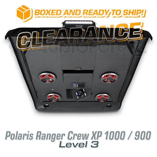 2013+ Polaris Ranger Crew XP 1000 / 900 LEVEL 3 Stereo Top (4-Door) Polaris