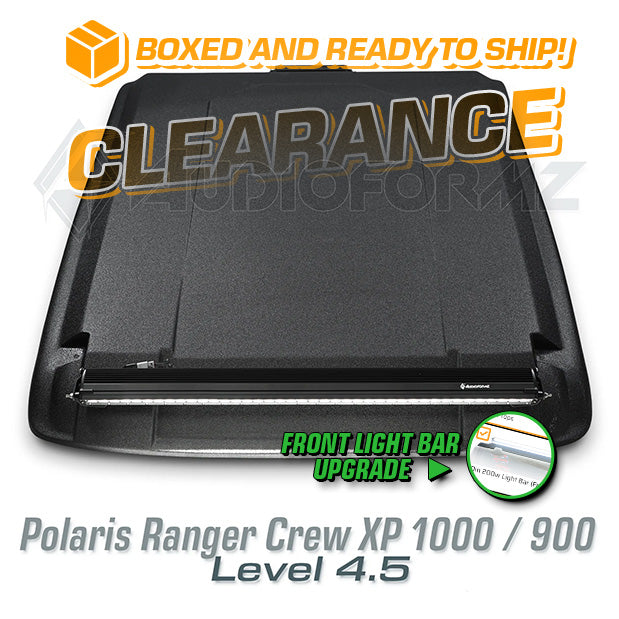 2013+ Polaris Ranger Crew XP 1000 / 900 LEVEL 4.5 Stereo Top with Light Bar  (4-Door) Polaris