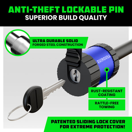 2" Locking Trailer Hitch Pin