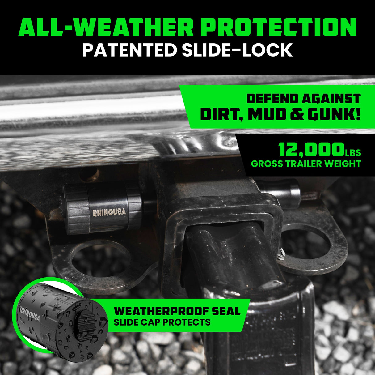 2" Locking Trailer Hitch Pin