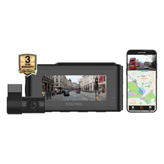 ROAD ANGEL Halo Play 4K Dual Dash Cam ZZ2