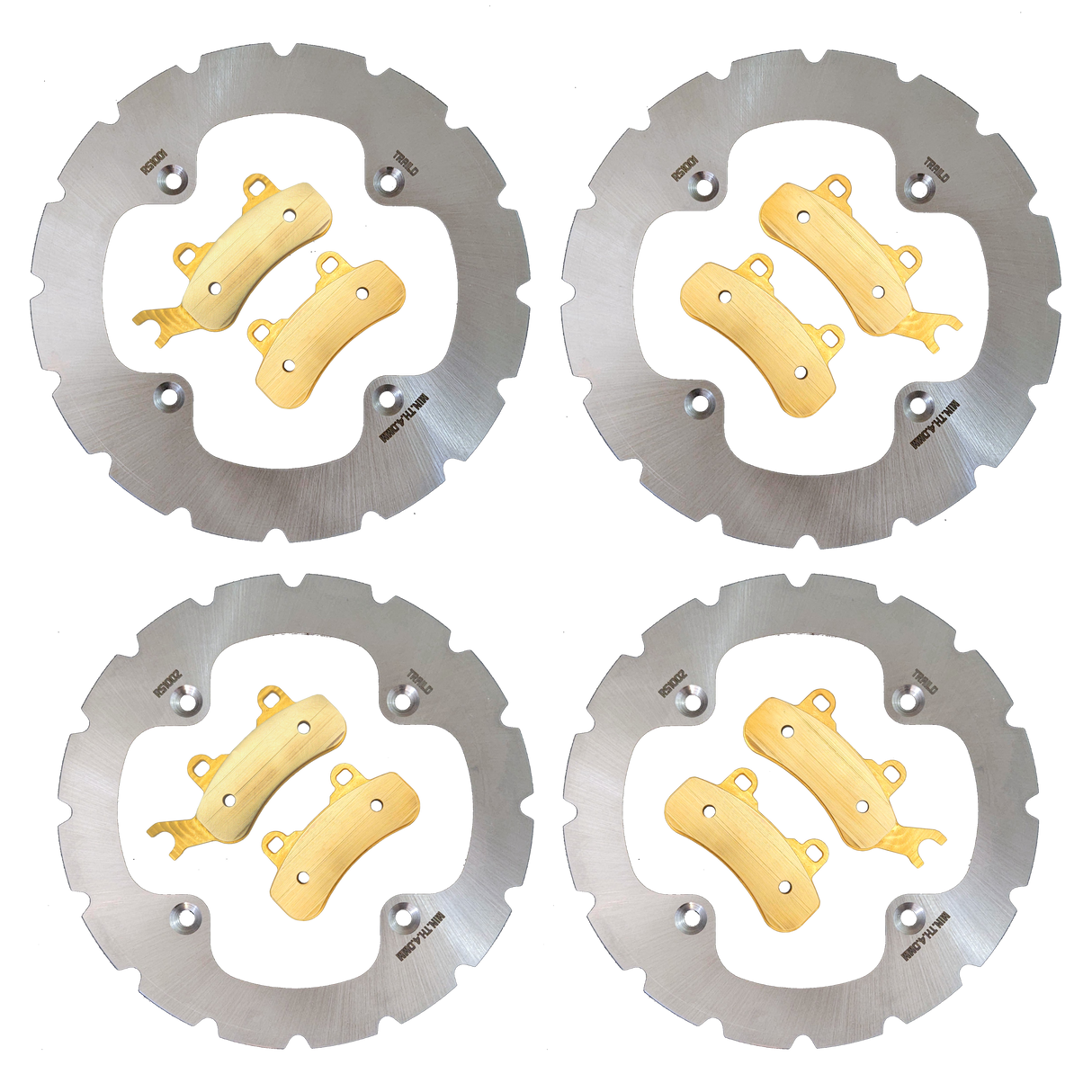Can-Am Maverick Sport/Trail 2018-2026 Ridge Rider Rotor and Pad Kit Traild
