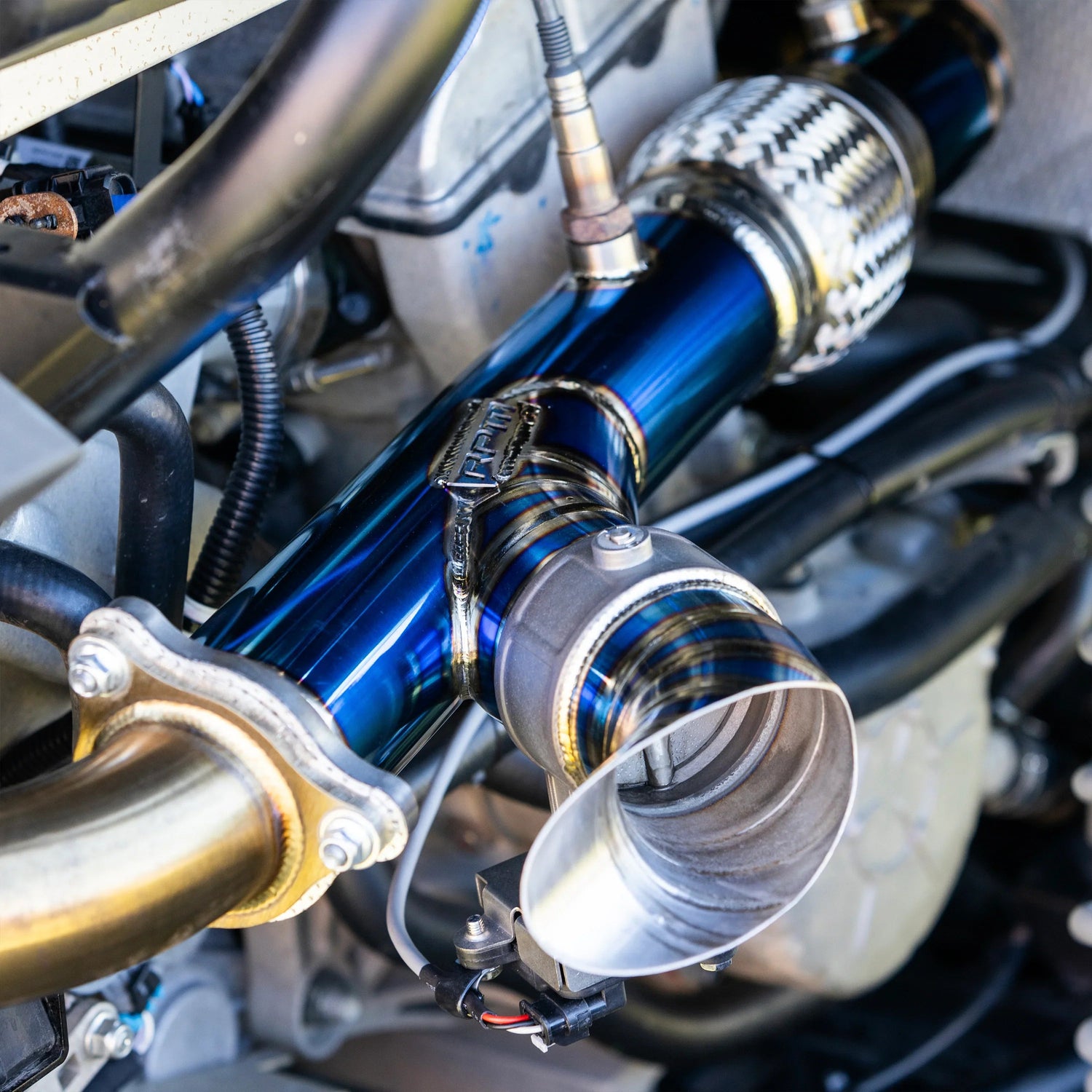 RPM Polaris RZR TITANIUM E-Valve 3" Electronic Dump Valve Exhaust - XPT, Pro XP, Pro S, Turbo R, Turbo S