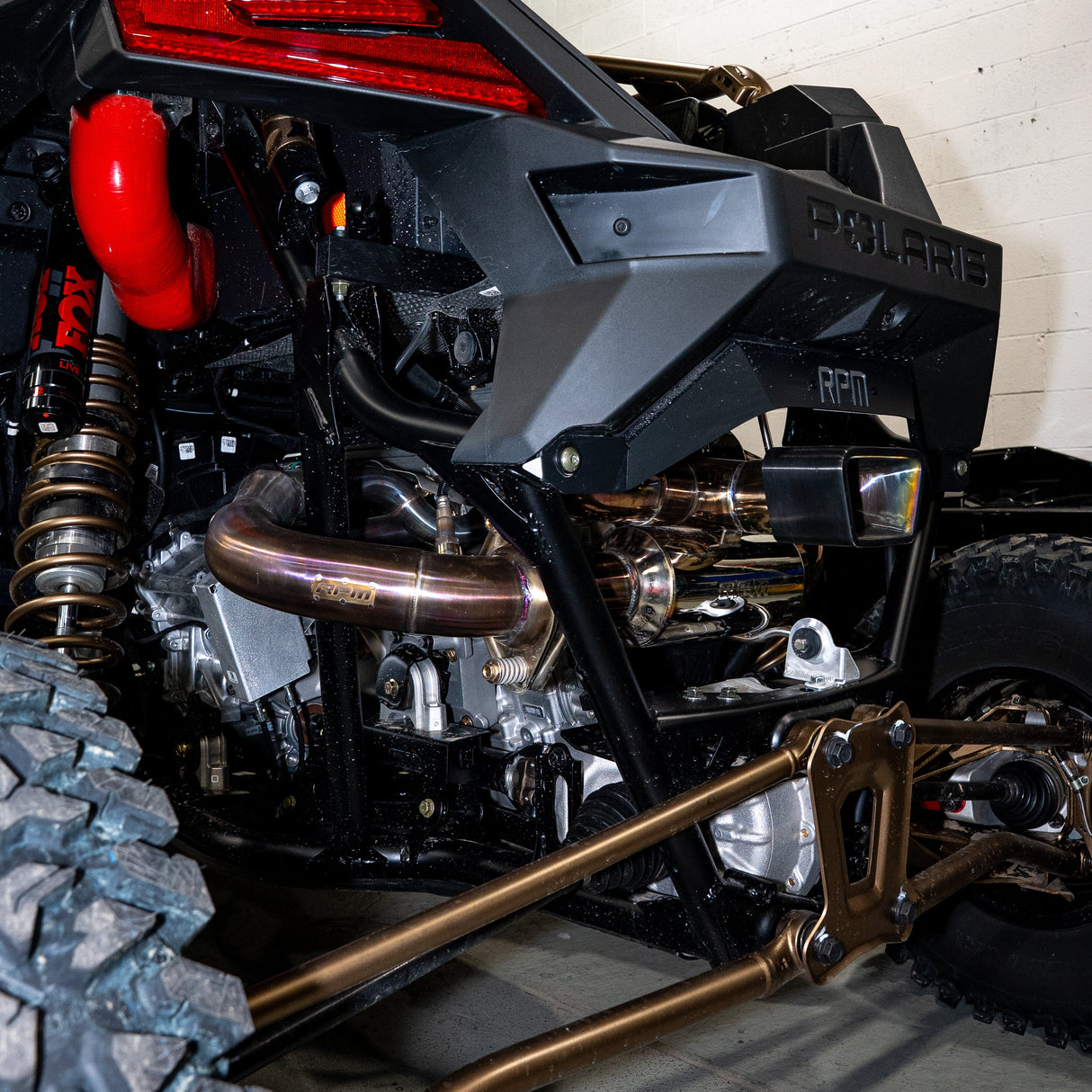 RPM Polaris RZR Pro R 3" DUAL Sport Muffler W/ 3" Tip