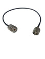 RP TNC male to UHF SO239 female pigtail cable RG174 12 Inch TekShack