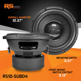 PRV RS10-SUBD4 Subwoofer PRV Audio
