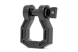 D-Ring Forged Pair Black Rough Country