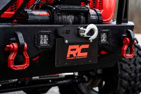 License Plate Mnt Hawse Quick Release Rough Country