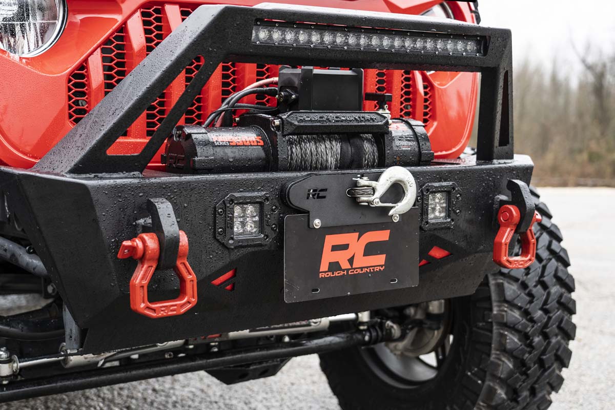 License Plate Mnt Hawse Quick Release Rough Country