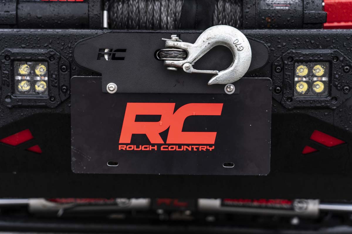 License Plate Mnt Hawse Quick Release Rough Country