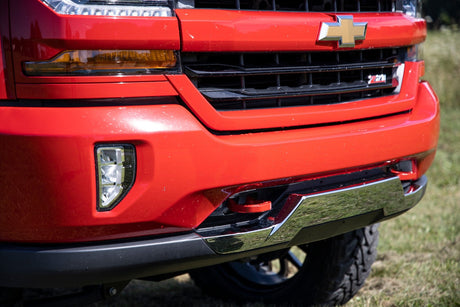 Tow Hooks Forged Red Chevy Silverado 1500 2WD/4WD (2014-2018 & Classic) Rough Country