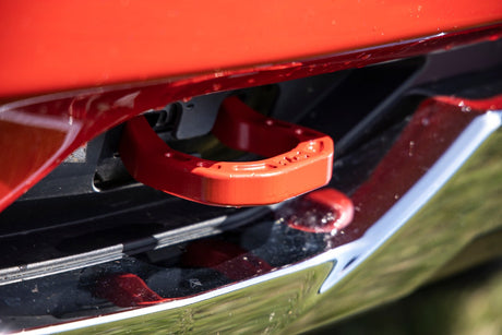 Tow Hooks Forged Red Chevy Silverado 1500 2WD/4WD (2014-2018 & Classic) Rough Country