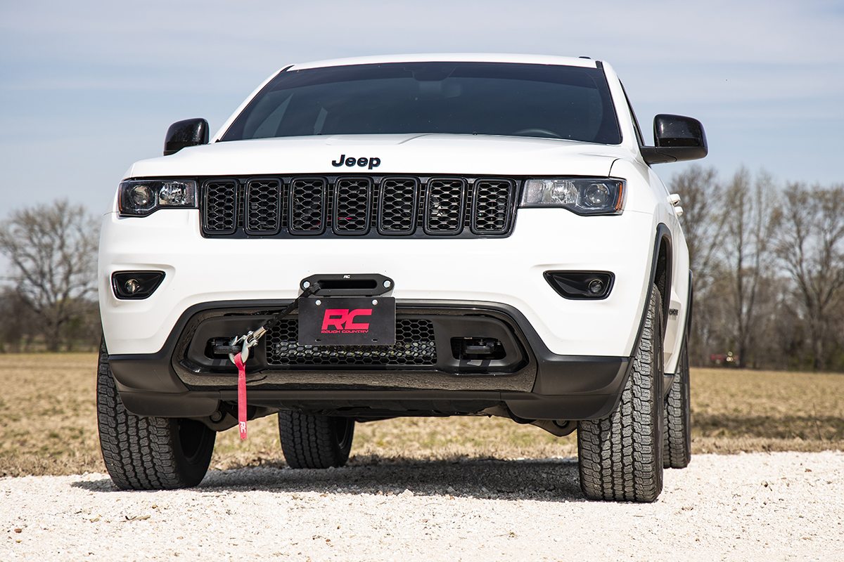 License Plate Mnt Hawse Fairlead Rough Country