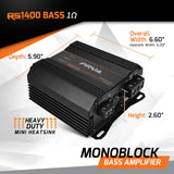 PRV RS1400 BASS 1 Ohm Amplifier PRV Audio
