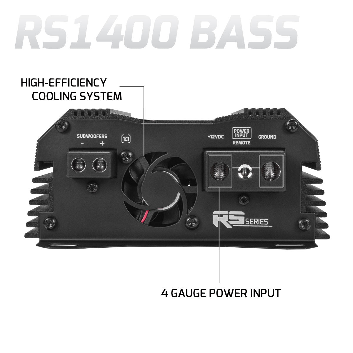 PRV RS1400 BASS 1 Ohm Amplifier PRV Audio