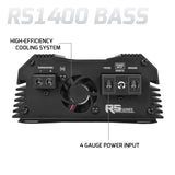 PRV RS1400 BASS 1 Ohm Amplifier PRV Audio
