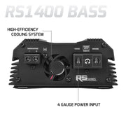PRV RS1400 BASS 1 Ohm Amplifier PRV Audio