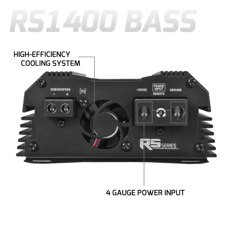 PRV RS1400 BASS 1 Ohm Amplifier PRV Audio