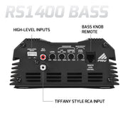 PRV RS1400 BASS 1 Ohm Amplifier PRV Audio