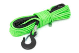Synthetic Rope 1/4 Inch 50 Ft Lime Green Rough Country