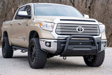 Tow Hook Brackets Bull Bar Support Toyota Tundra 2WD/4WD (2007-2021) Rough Country