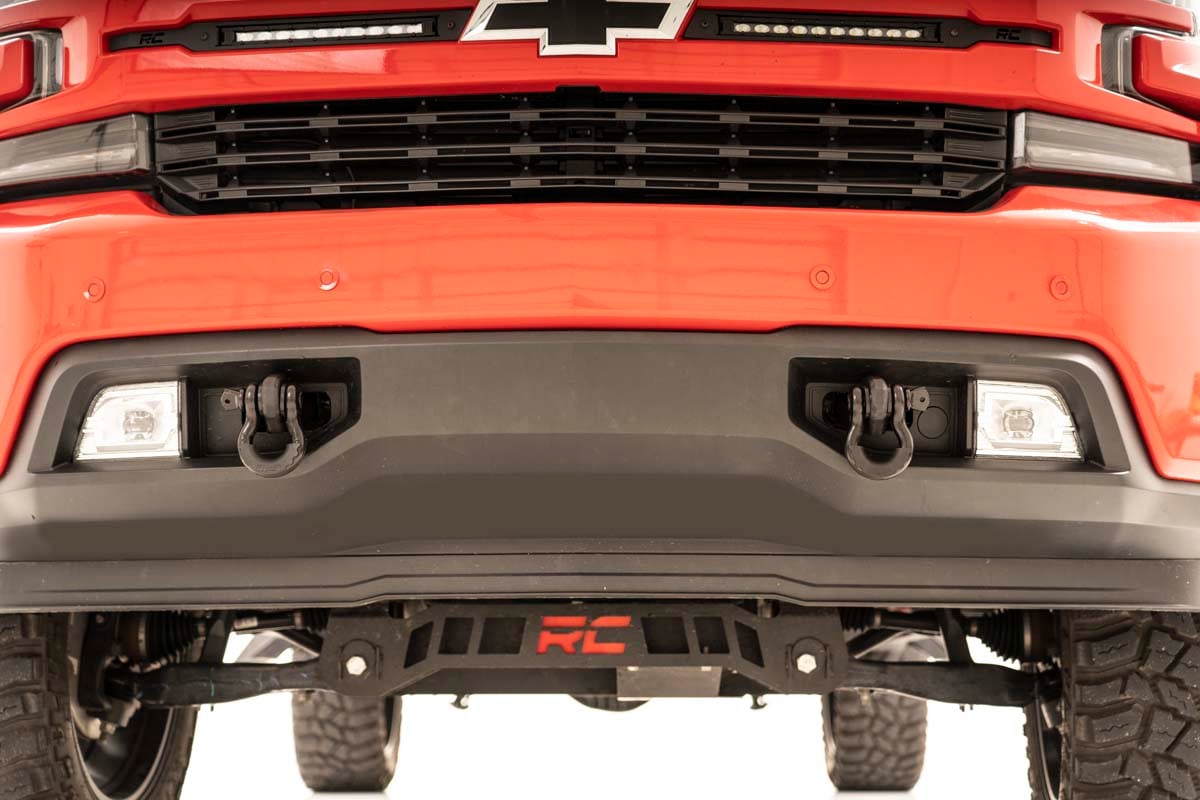 Tow Hook Brackets Chevy Silverado 1500 2WD/4WD (2019-2022) Rough Country