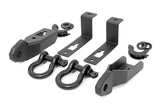 Tow Hook Brackets D-Ring Combo Ford Ranger 2WD/4WD (2019-2023) Rough Country