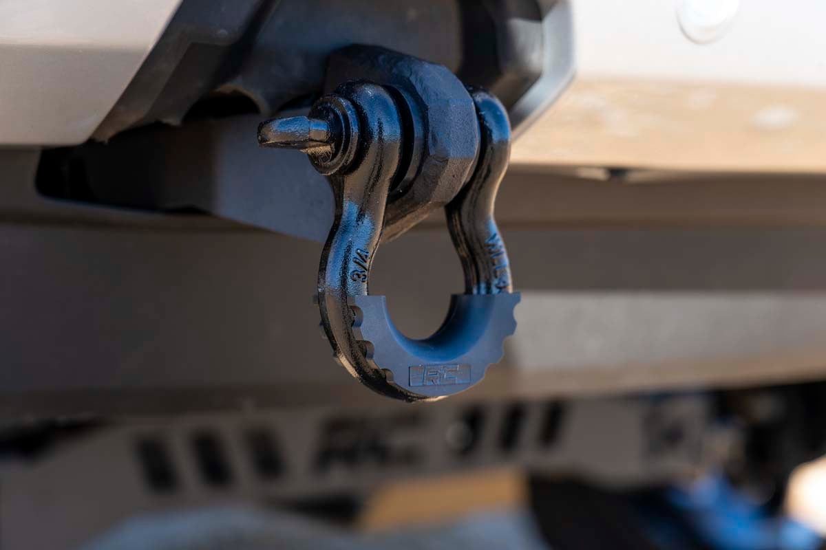 Tow Hook Brackets D-Ring Combo Ford Ranger 2WD/4WD (2019-2023) Rough Country