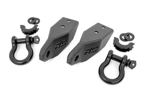Tow Hook Brackets D-Ring Combo Toyota Tundra 2WD/4WD (2007-2021) Rough Country